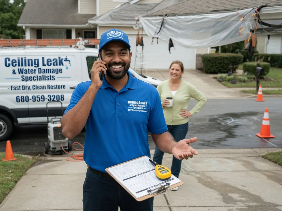 Ceiling Leak Cleanup Mooresville, AL FAQs